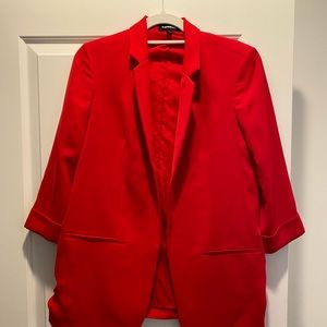 Express Red Blazer